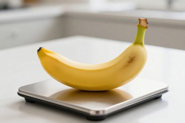Ile waży banan? Kcal w gramach