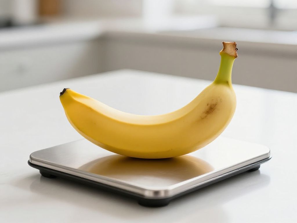 Ile waży banan? Kcal w gramach