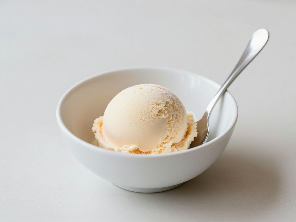 Ile waży lody? Gałka, kcal, łyżka w gramach