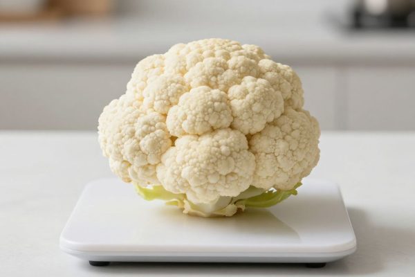 Ile waży kalafior? Kcal w gramach