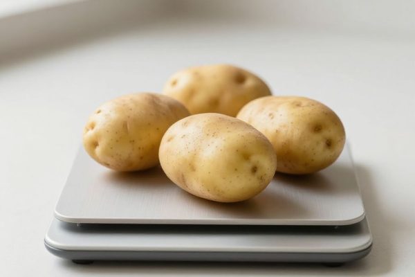 Ile waży ziemniak? Kcal, kg w gramach